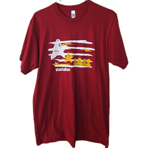 STARSAILOR TOUR CONCERT TSHIRT [M] NEW WITHOUT TAGS Y2K 2001 Britpop